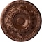 Ekena Millwork Granada Ceiling Medallion (Fits Canopies up to 7 1/8"), Hand-Painted Copper Penny, 19"OD x 1 1/2"P CM19GACPS - alternate 1